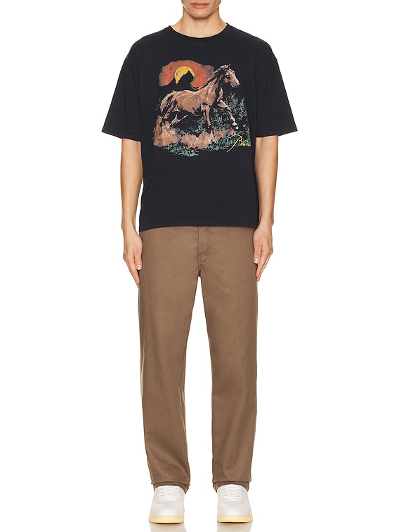 【関税込み】Rhude ブラック Santo シャツ Rhude Santo Tee in Vintage Black | FWRD