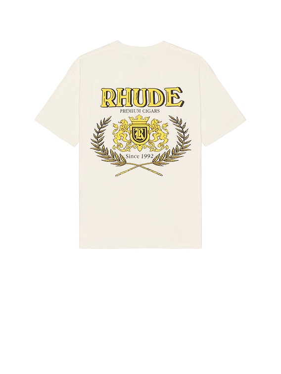 【関税込み】Rhude オフホワイト Sardines Tシャツ RHUDE SARDINES TEE – R H U D E