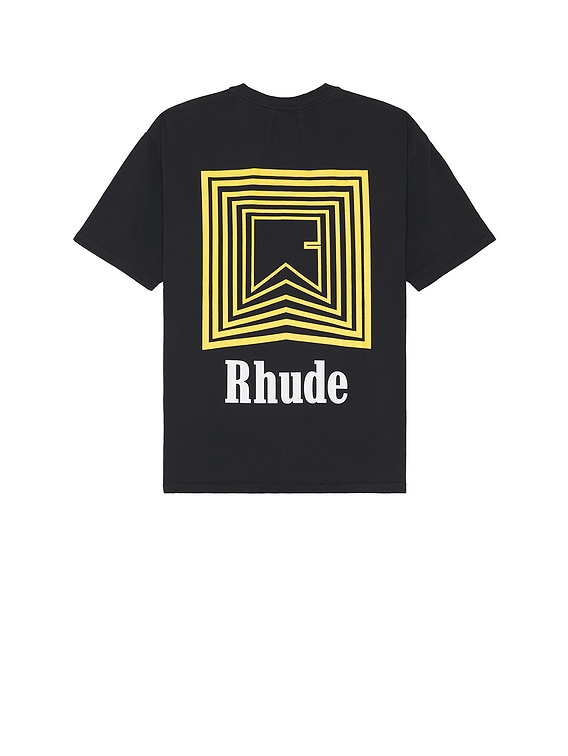 【関税込み】Rhude ブラック Chevron Logo Repeat フーディ 関税込み】Rhude ブラック Chevron Logo Repeat フーディ RHUDE