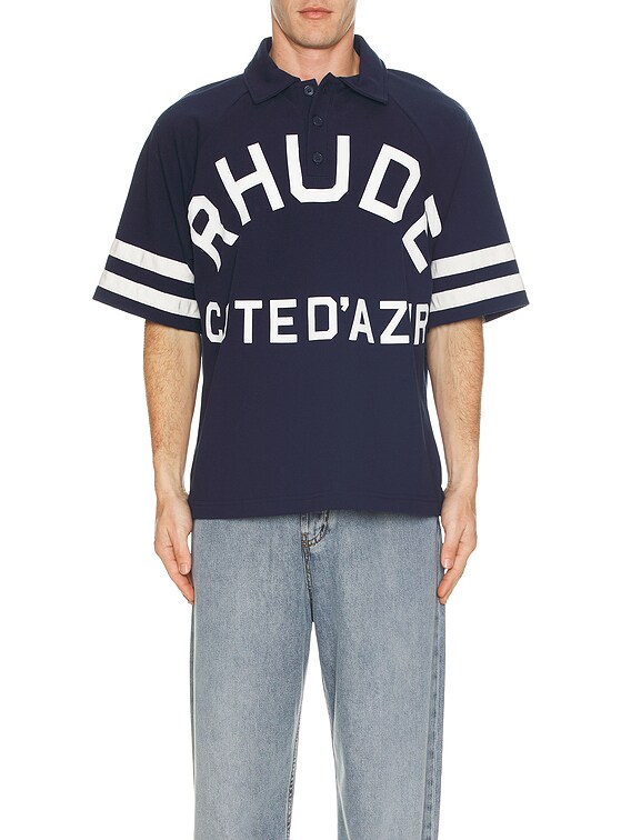 Cote D'azur Pique Raglan Polo