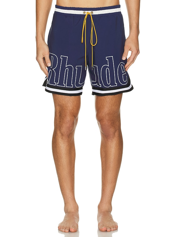 Basketball Logo Swim Short