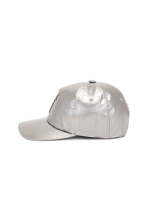 Rick Owens X Champion Baseball Cap in Silver | FWRD