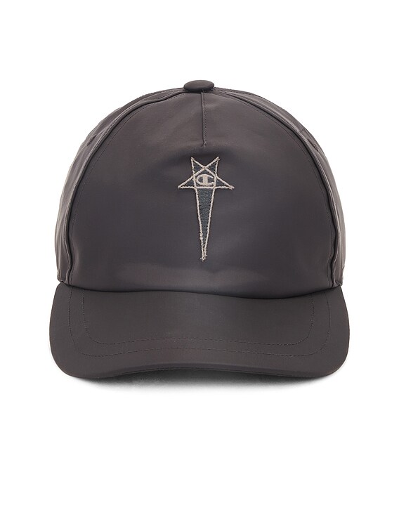 Rick Owens X Champion Baseball Cap in Black | FWRD Rick Owens X Champion Baseball Cap in Black | FWRD
