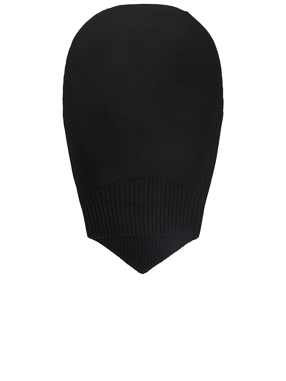 Rick Owens Skull Balaclava in Black | FWRD