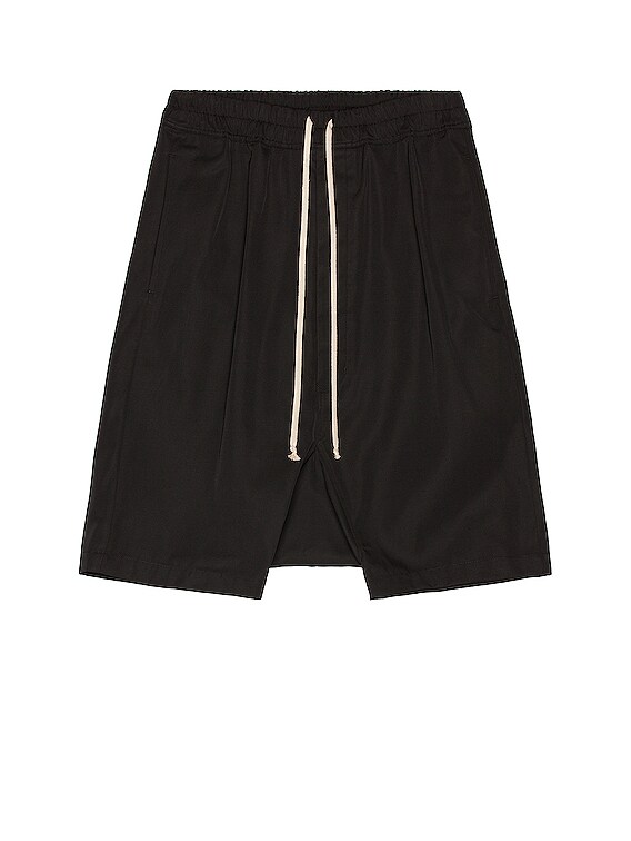 RICK OWENS 21FW Rick's Pods 黒 48 WCF Rick Owens Black Pod Shorts – Savonches