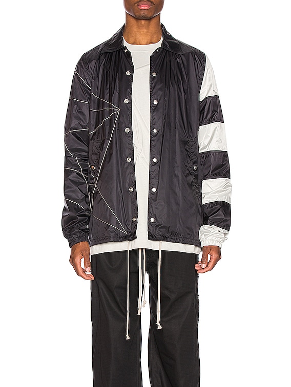 クールな価格でホットなピック Rick Owens Snapfront Jacket in Black, Oyster & Pearl | FWRD ジャケット・アウター