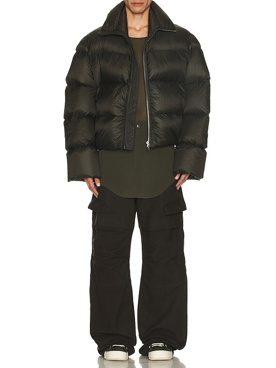 Rick Owens Turtle Jacket in Forest | FWRD