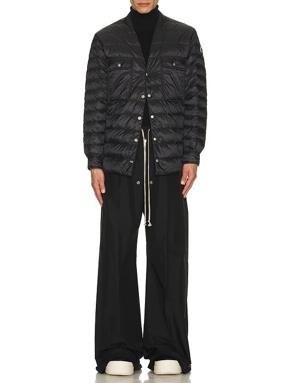 Rick Owens x Moncler Outershirt in Black | FWRD