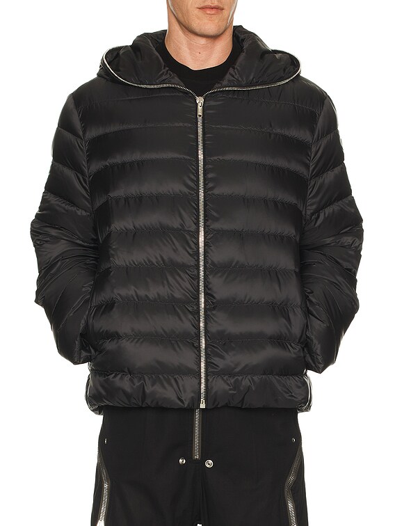 Rick Owens x Moncler Ziplock Jacket in Black | FWRD
