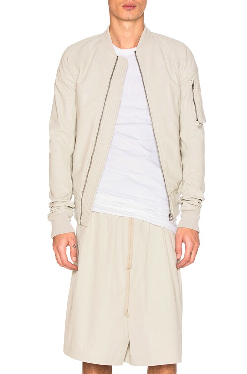 rick owens raglan bomber