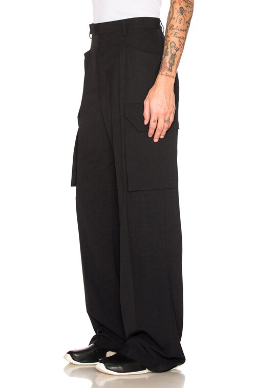 tailored cargo pants