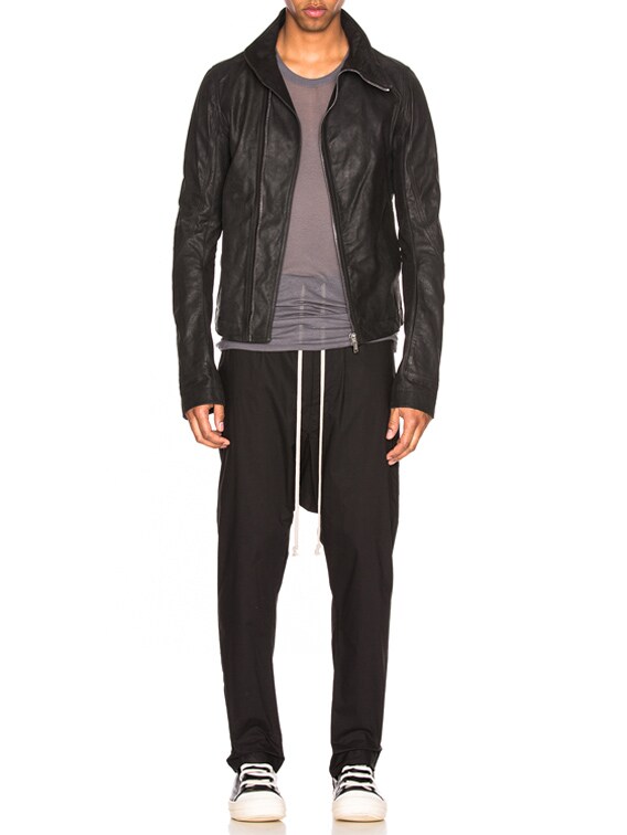 Rick Owens Long Drawstring Pants in Black | FWRD