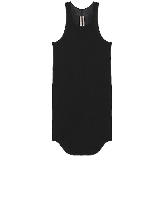 Rick Owens Basic Rib Tank in Black | FWRD