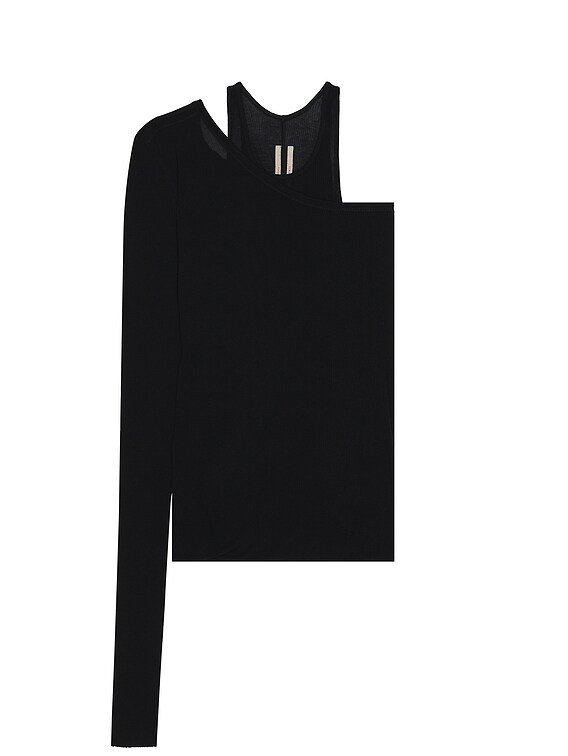 Rick Owens Ziggy Banana Tank in Black | FWRD Rick Owens Ziggy Banana Tank in Black | FWRD