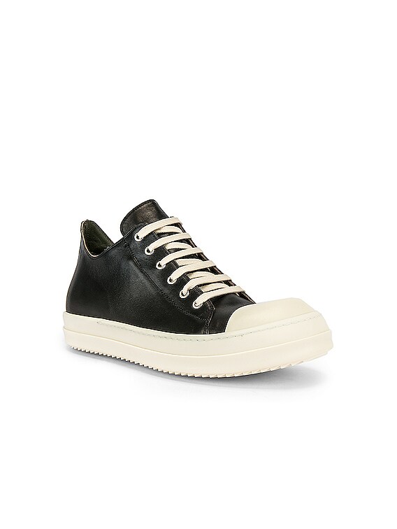 Rick Owens Low Sneakers in Black | FWRD