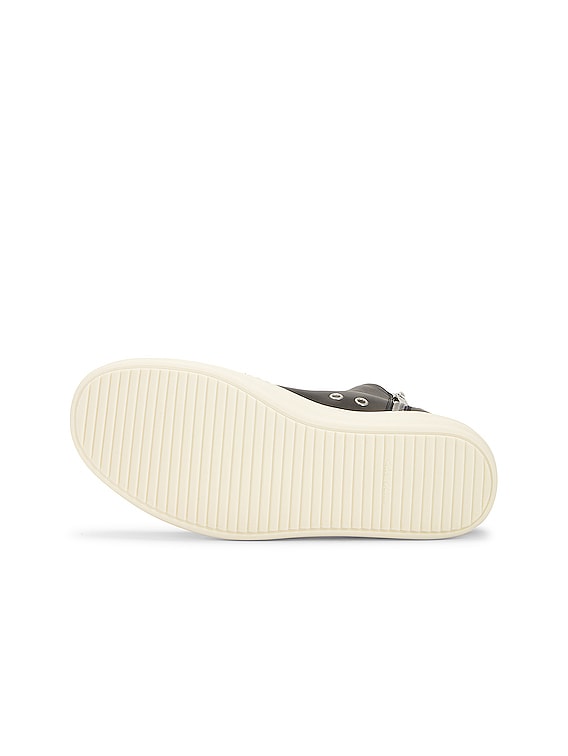 Rick Owens Ramone Sneaker in Black & Milk | FWRD