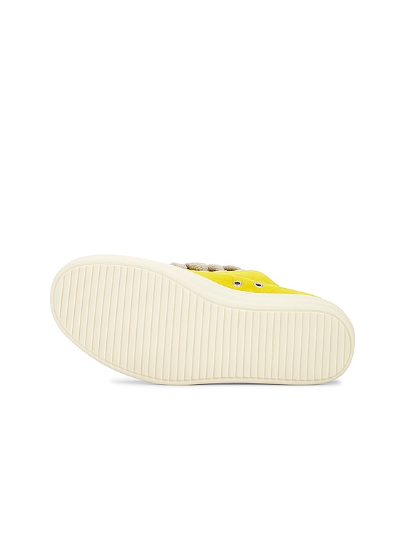 Rick Owens Ramone Low Sneaker in Lemon & Milk | FWRD