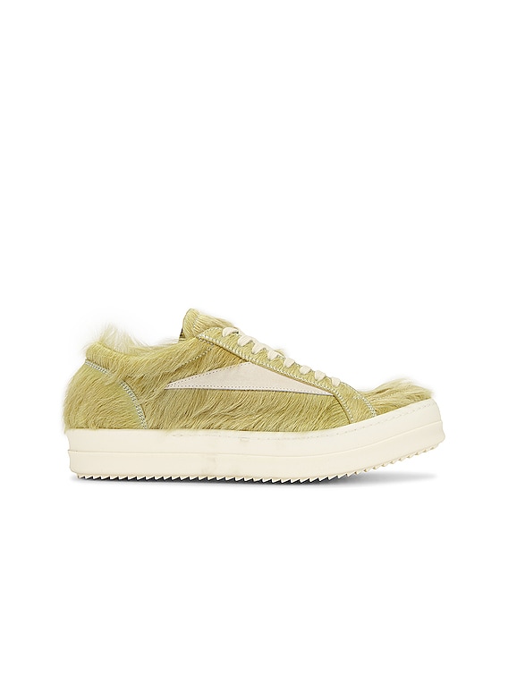 Rick Owens Vintage Sneaker in Dirty Acid, Milk, & Milk | FWRD
