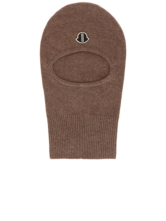 Rick Owens x MONCLER KNIT SKULL　ニットキャップ Rick Owens X Moncler Knit Skull Beanie in Dust | FWRD