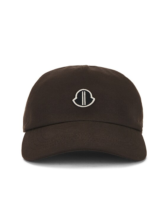 Rick Owens X Moncler Baseball Hat in Dark Dust | FWRD