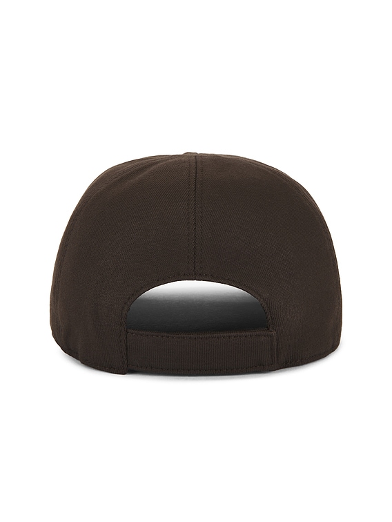 Rick Owens X Moncler Baseball Hat in Dark Dust | FWRD