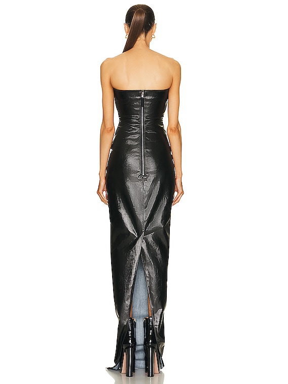 ワンピース RICK OWENS 'Prong Gown' dress Rick Owens Amphora Prong Gown in Black | FWRD