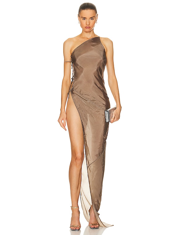 Rick Owens Taco Gown in Dust | FWRD