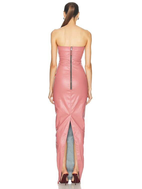 【関税＆送料込み】Rick Owens 'Prong Gown' Dress Rick Owens Abito Prong Gown in Thulian | FWRD