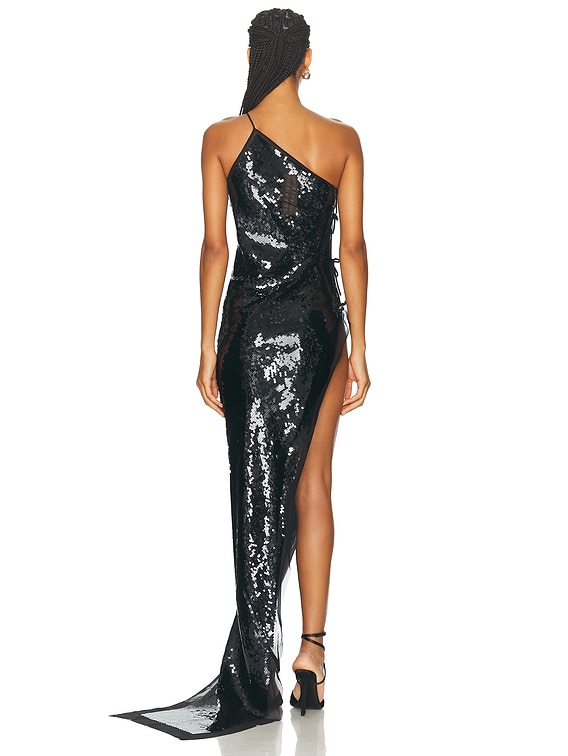 Rick Owens Taco Gown in Black | FWRD