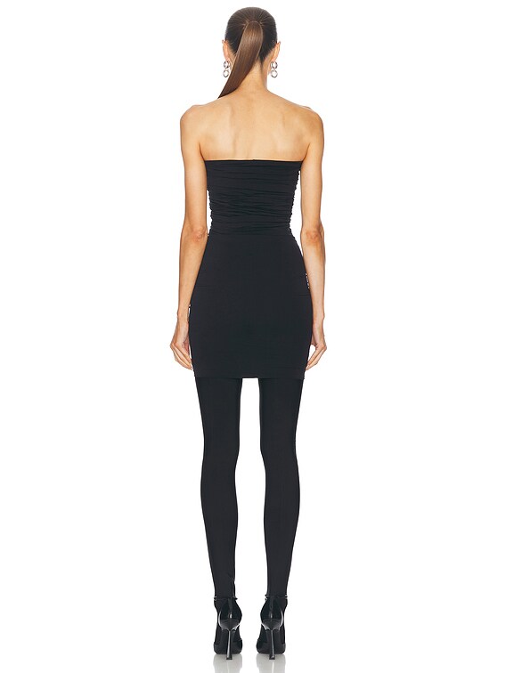 ワンピース RICK OWENS SS25 PRONG MINI DRESS (RP01E7531SGMC 02) RICK OWENS - DRESSES - Rick Owens