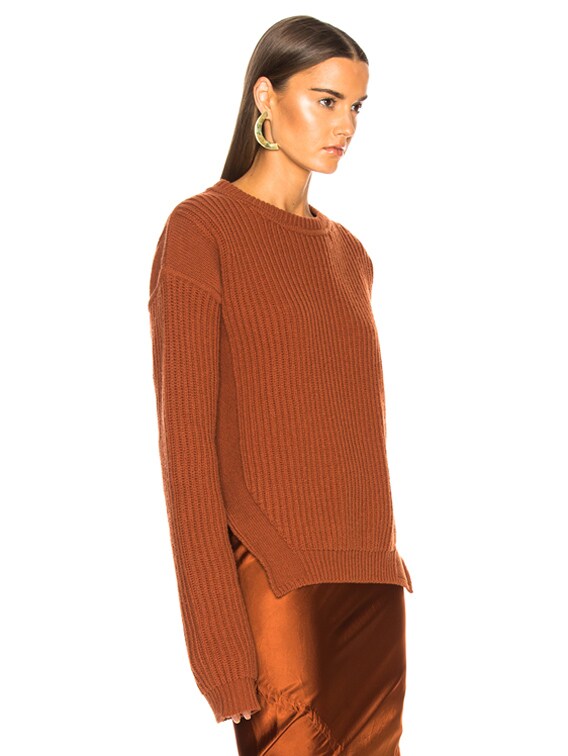 rick owens fisherman sweater