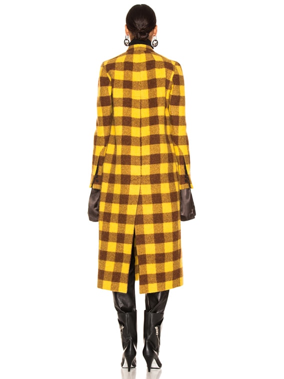 Rick Owens Museum Coat in Raisin | FWRD