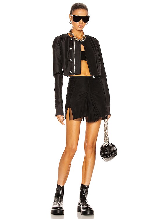 Rick Owens Glitter Egon Jacket in Black | FWRD