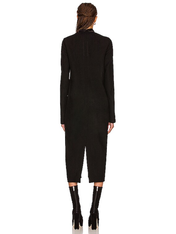 Rick Owens Klaus Coat in Black | FWRD