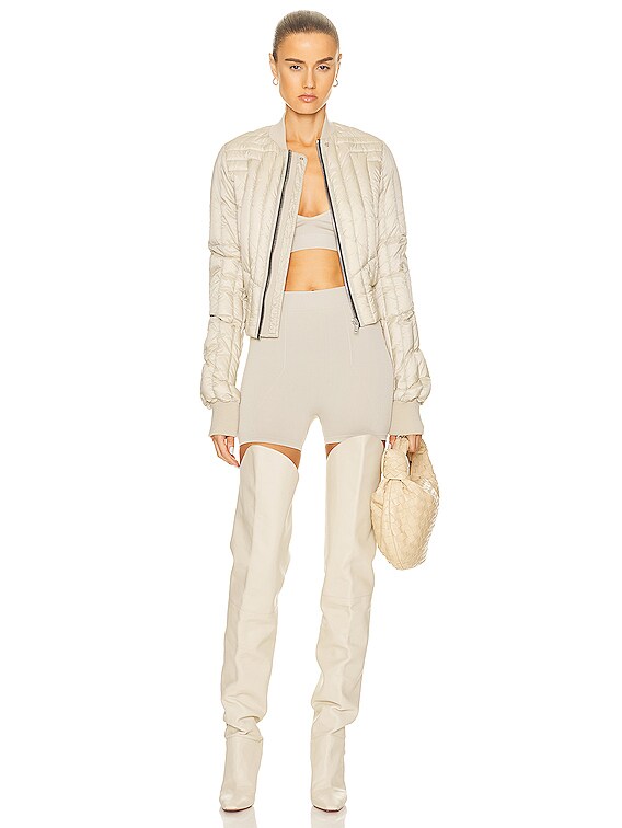 ジャケット・アウター 23SS Rick Owens FOG CROPPED BOMBER TF 23SS Rick Owens FOG CROPPED BOMBER TF 48