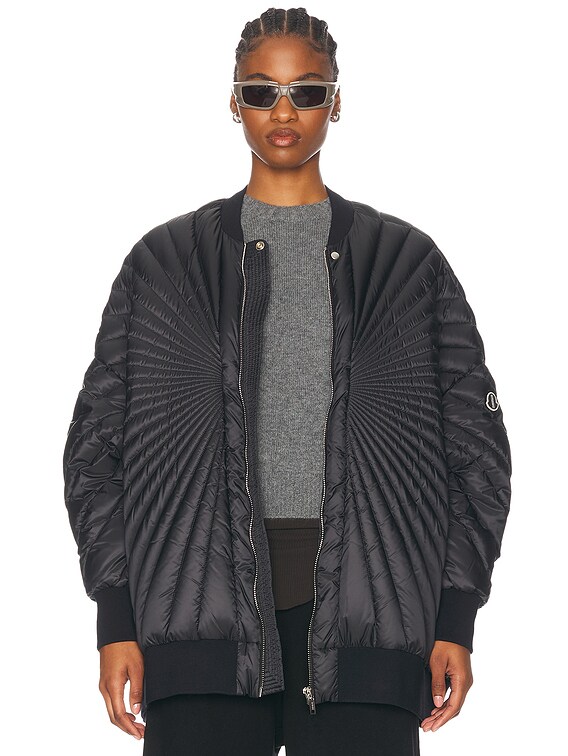 MONCLER＋RICK OWENS モンクレール RADIANCE未使用XL Rick Owens X Moncler Radiance Peter Jacket in Black | FWRD