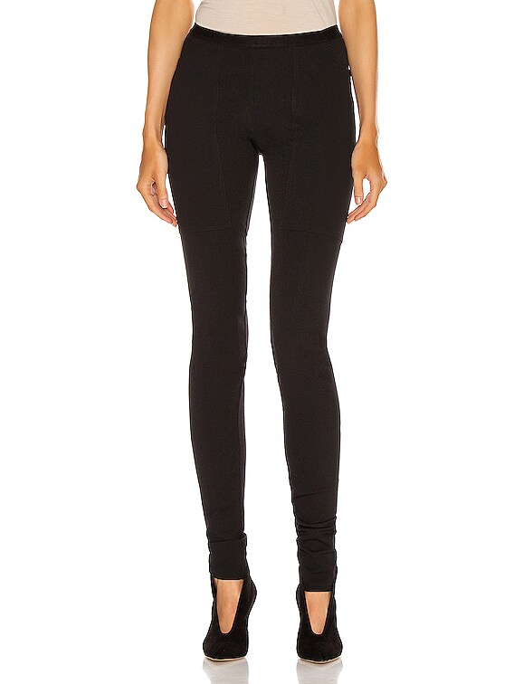 Rick Owens Easy Nagakin Legging in Black | FWRD