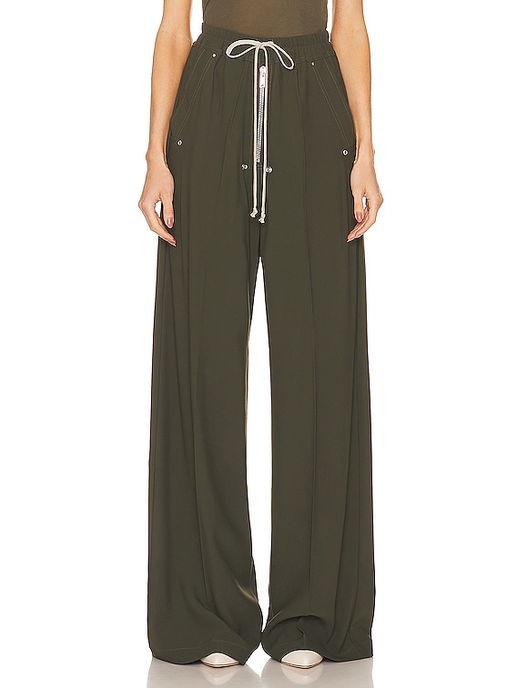 Rick Owens Drawstring Geth Belas Pant in Green | FWRD