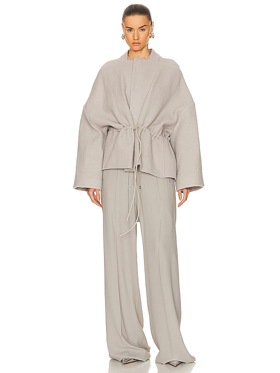Rick Owens Drawstring Geth Belas Pant in Pearl | FWRD