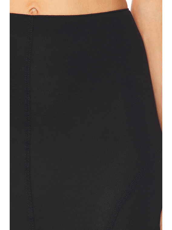 【送料&関税込】Rick Owens Jersey Lido Skirt Rick Owens Jersey Lido Skirt in Black | FWRD