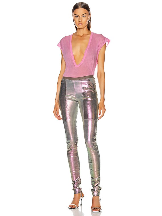 Rick Owens Dylan Tee in Pop Pink | FWRD