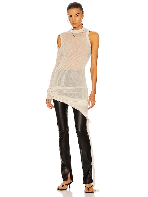 Rick Owens Banana Top in Oyster | FWRD