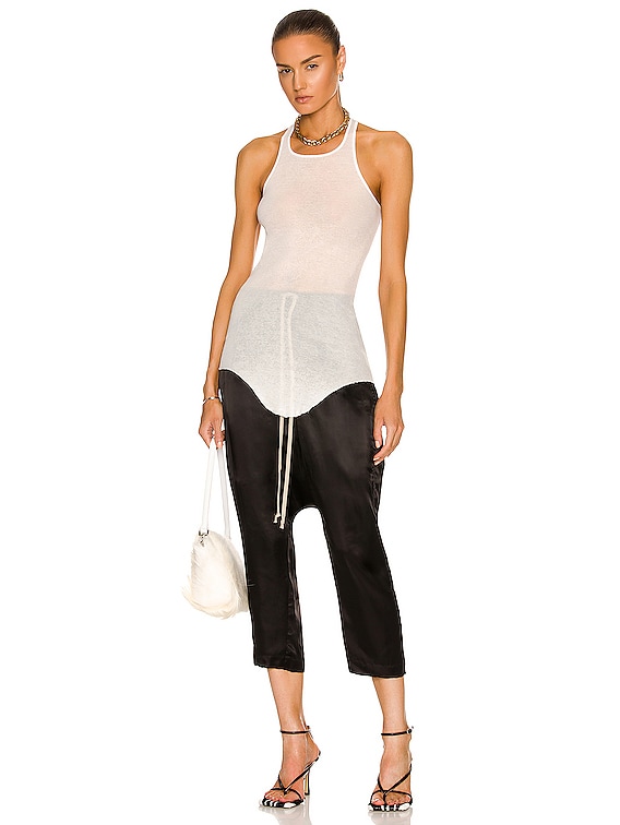 トップス Rick Owens BASIC RIB TANK MILK XS トップス Rick Owens BASIC RIB TANK MILK XS トップス Rick