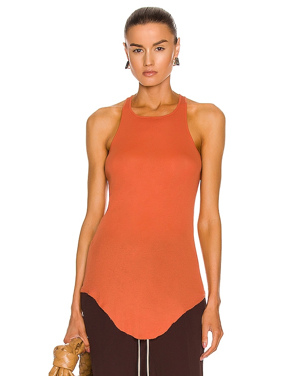 Rick Owens Tank Top in Orange | FWRD
