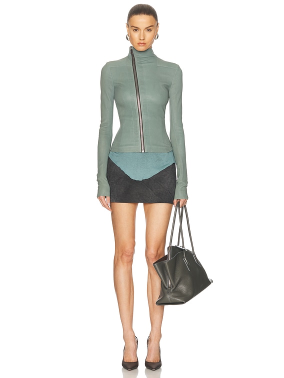 Rick Owens Basic Rib Tank Top in Mouthwash | FWRD