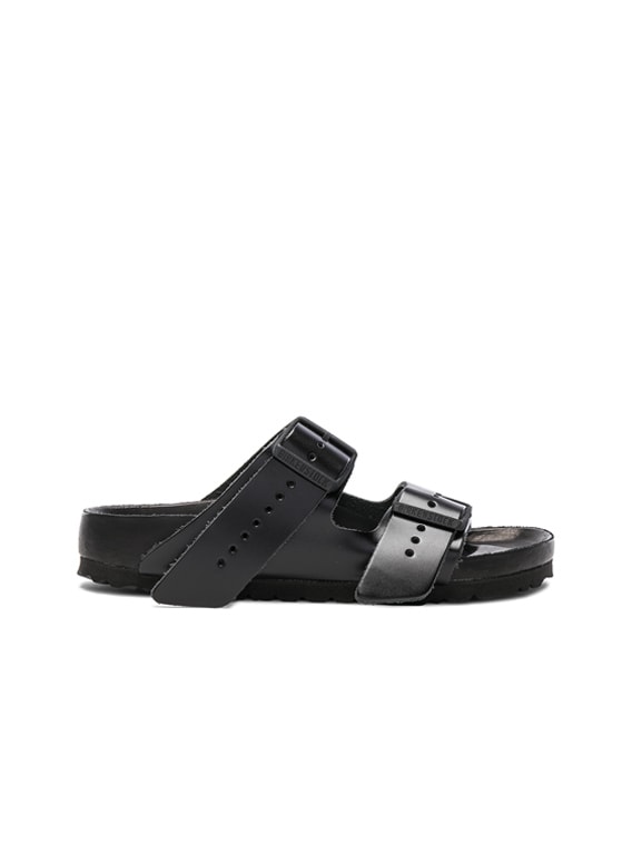 Rick Owens x Birkenstock Arizona Sandals in Black | FWRD