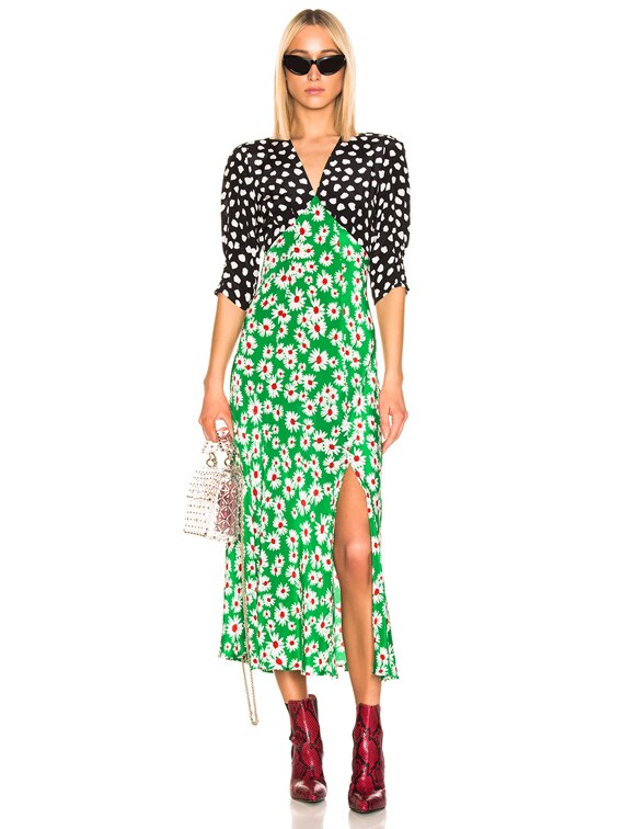 rixo spot dress