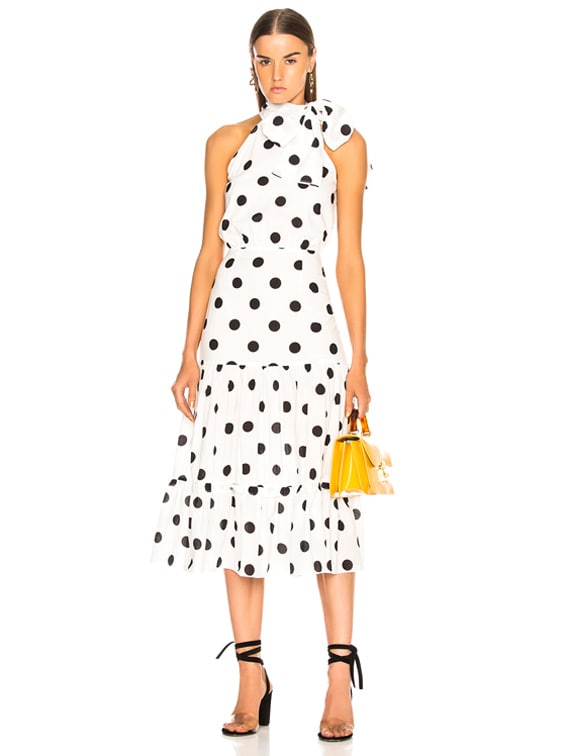 rixo eleanor polka dot dress