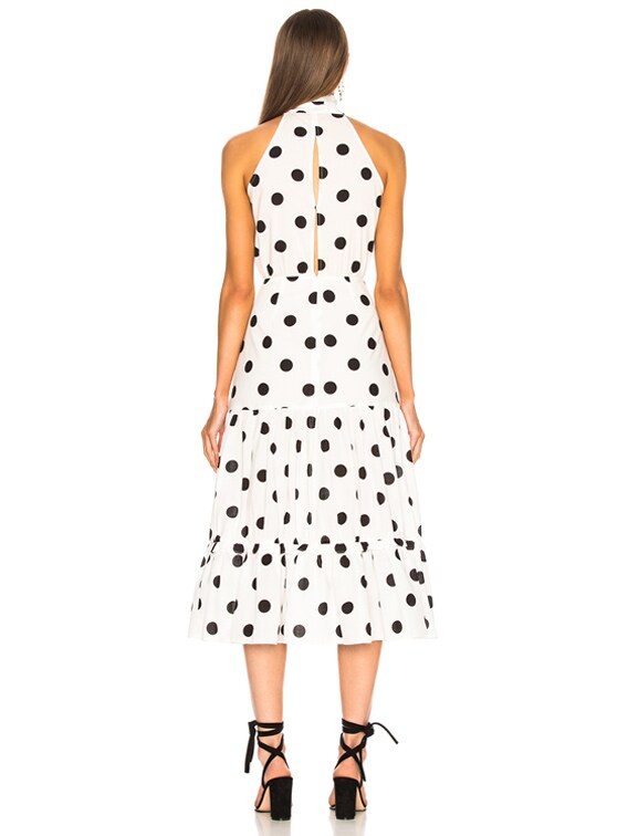 rixo eleanor polka dot dress