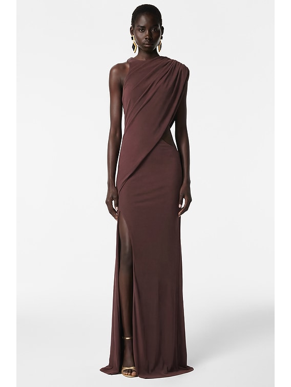 REVOLVE LOS ANGELES Rielle Dress in Brown | FWRD